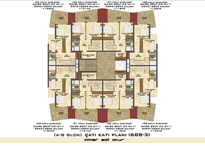 تصاميم مختلفة - دوبلكس غرفتين وصالة ضمن مجمع خمس نجوم في اوبا / الانيا 
