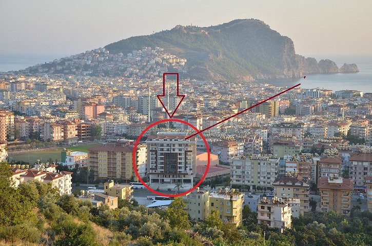 شقة ضمن مجمع مميز في مركز ألانيا