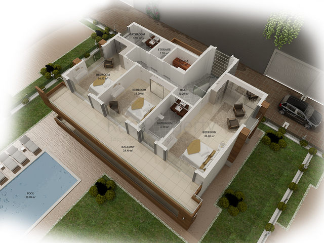 فيلات فاخرة في كاركي جاك / الانيا 