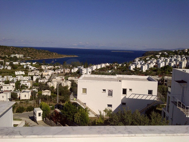  فبلا ثلاث طوابق مع اطلالة بحرية , في غوندوغان , بودروم .