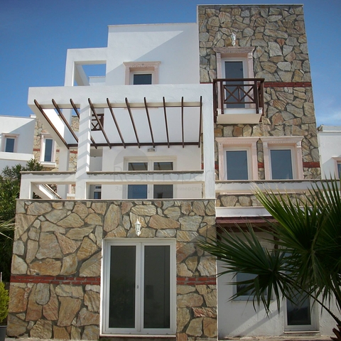  فبلا ثلاث طوابق مع اطلالة بحرية , في غوندوغان , بودروم .