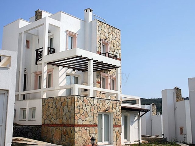  فبلا ثلاث طوابق مع اطلالة بحرية , في غوندوغان , بودروم .