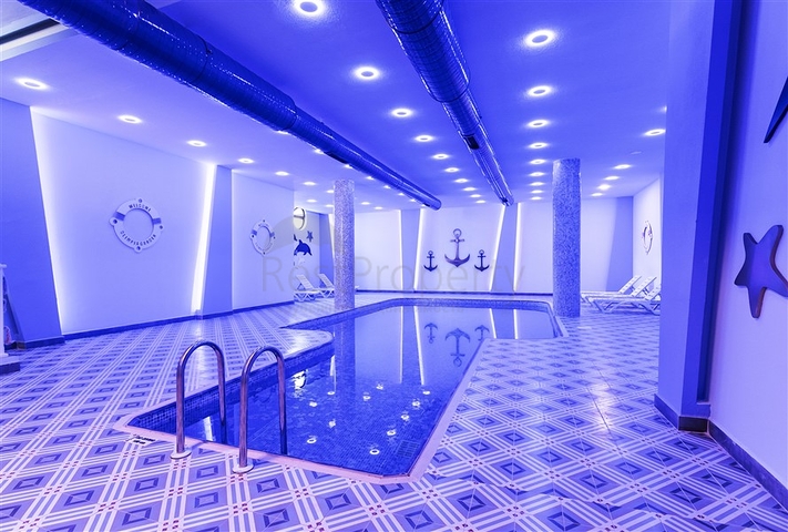 مجمع سكني حديث الإنشاء في منطقة محمودلار – ألانيا