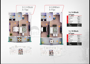 مجمع سكني حديث الإنشاء في منطقة محمودلار – ألانيا