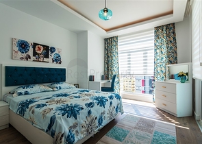 مجمع سكني حديث الإنشاء في منطقة محمودلار – ألانيا