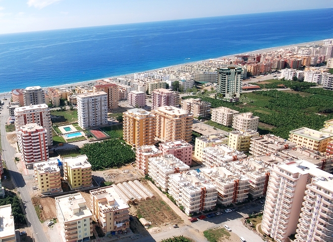 شقق ضمن مجمع سكني فاخر حديث في منطقة محمودلار – ألانيا