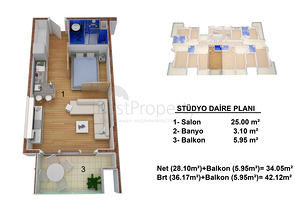شقق ضمن مجمع سكني فاخر حديث في منطقة محمودلار – ألانيا