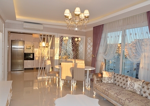 شقق ضمن مجمع سكني فاخر حديث في منطقة محمودلار – ألانيا