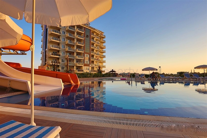 شقة بتخطيط 1+1 ضمن مجمع فاخر بسعر مغري في منطقة أفسلار – ألانيا