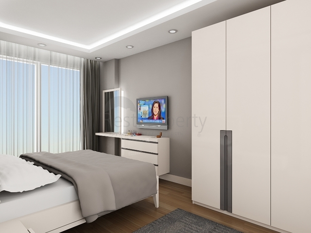 دوبلكس اربع غرف وصالة باطلالة بحر وقلعة في الانيا - كاستل 