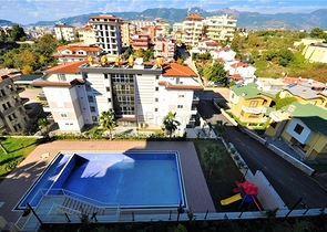 دوبلكس اربع غرف وصالة باطلالة بحر وقلعة في الانيا - كاستل 