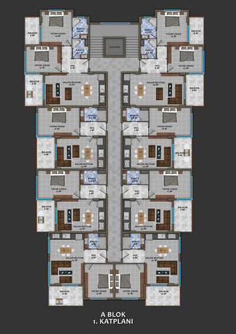 مشروع إستثماري حديث في منطقة كاستل – ألانيا