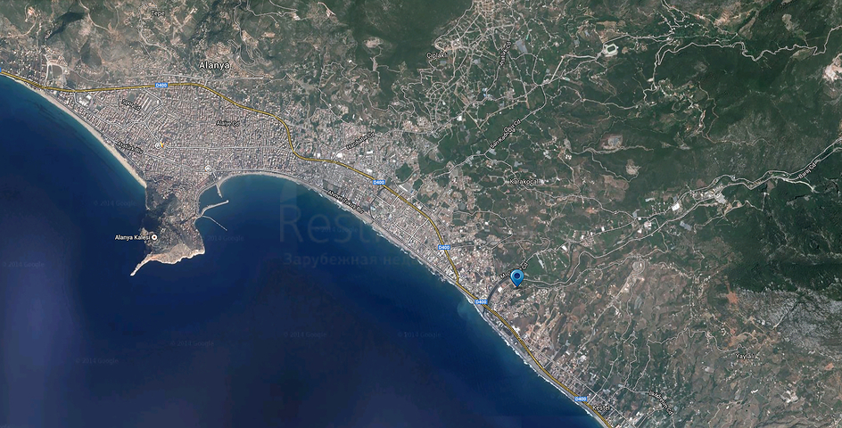 مشروع إستثماري حديث في منطقة كاستل – ألانيا