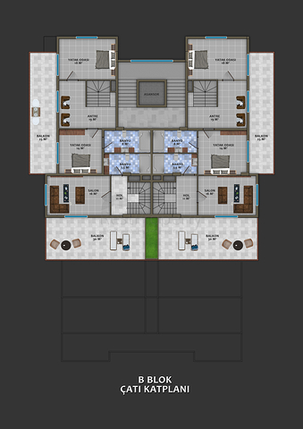 مشروع إستثماري حديث في منطقة كاستل – ألانيا