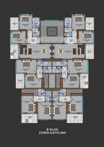 مشروع إستثماري حديث في منطقة كاستل – ألانيا