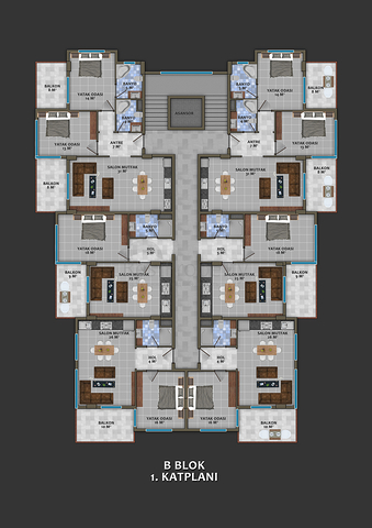 مشروع إستثماري حديث في منطقة كاستل – ألانيا