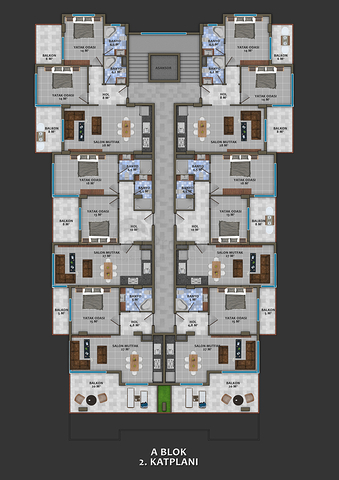 مشروع إستثماري حديث في منطقة كاستل – ألانيا