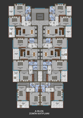 مشروع إستثماري حديث في منطقة كاستل – ألانيا