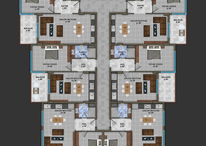 مشروع إستثماري حديث في منطقة كاستل – ألانيا