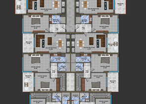 مشروع إستثماري حديث في منطقة كاستل – ألانيا