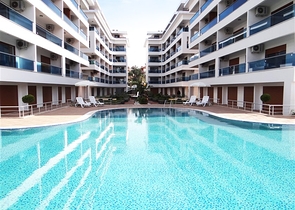 دوبلكس غرفتين وصالة ضمن مجمع سكني حديث في كاستل / الانيا 