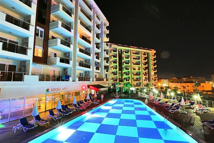 ضمن مجمع حديث - شقة غرفة وصالة مفروشة -افسلار / الانيا 