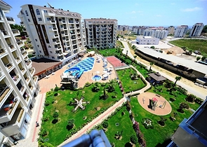 ضمن مجمع حديث - شقة غرفة وصالة مفروشة -افسلار / الانيا 