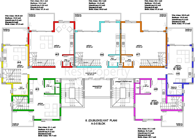 مشروع ضخم حديث الإنشاء في منطقة أفسلار – ألانيا