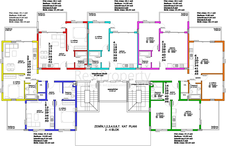 مشروع ضخم حديث الإنشاء في منطقة أفسلار – ألانيا
