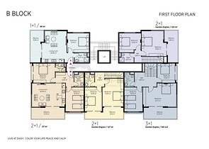 مجمع سكني مميز على مسافة قريبة من البحر في منطقة كاستل – ألانيا