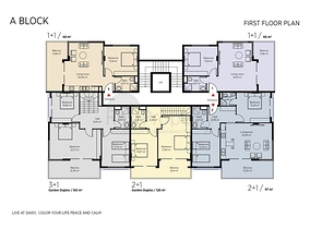 مجمع سكني مميز على مسافة قريبة من البحر في منطقة كاستل – ألانيا