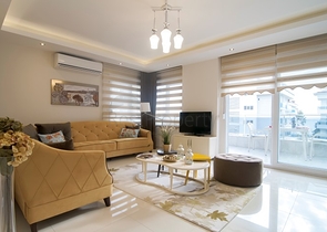 مجمع سكني مميز على مسافة قريبة من البحر في منطقة كاستل – ألانيا