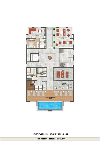مشروع فاخر حديث على مسافة قريبة من البحر في منطقة كاستل – ألانيا