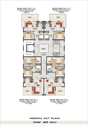 مشروع فاخر حديث على مسافة قريبة من البحر في منطقة كاستل – ألانيا