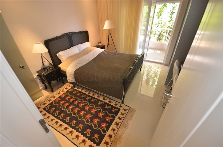 شقة فاخرة بإطلالة بانورامية على البحر في منطقة كوناكليه - ألانيا