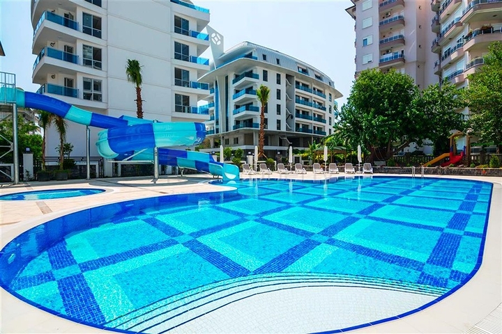 مجمع سكني حديث في مركز مدينة ألانيا