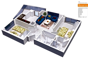 مجمع سكني حديث في مركز مدينة ألانيا