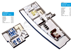 مجمع سكني حديث في مركز مدينة ألانيا