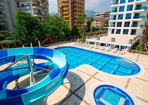 مجمع سكني حديث في مركز مدينة ألانيا