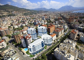 مجمع سكني حديث في مركز مدينة ألانيا