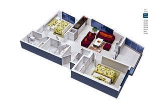 مجمع سكني حديث في مركز مدينة ألانيا