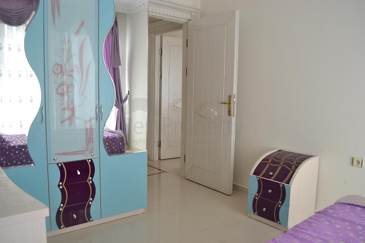 شقة مؤثثة بالكامل في منطقة محمودلار - ألانيا