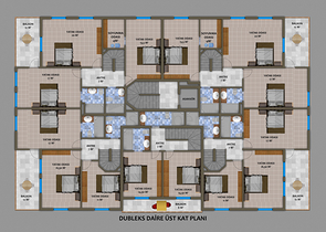 مجمع سكني مميز في وسط منطقة أوبا – ألانيا