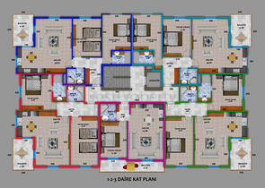 مجمع سكني مميز في وسط منطقة أوبا – ألانيا
