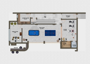 مجمع فيلات وشقق بتصميم فاخر وبأحدث التقنيات في مركز المدينة السياحية ألانيا