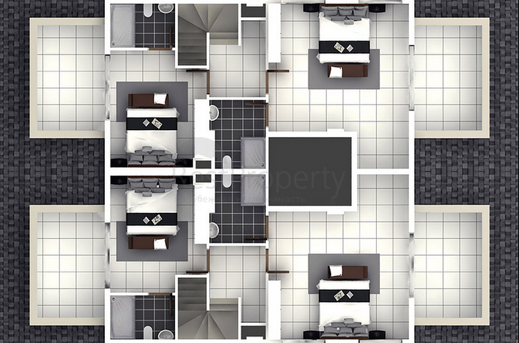 شقق ثلاث غرف في سيدا