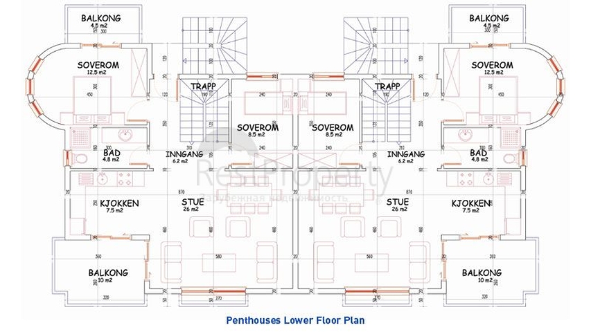 شقق في بيليك بالقرب من ملعب الجولف