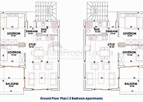 شقق في بيليك بالقرب من ملعب الجولف