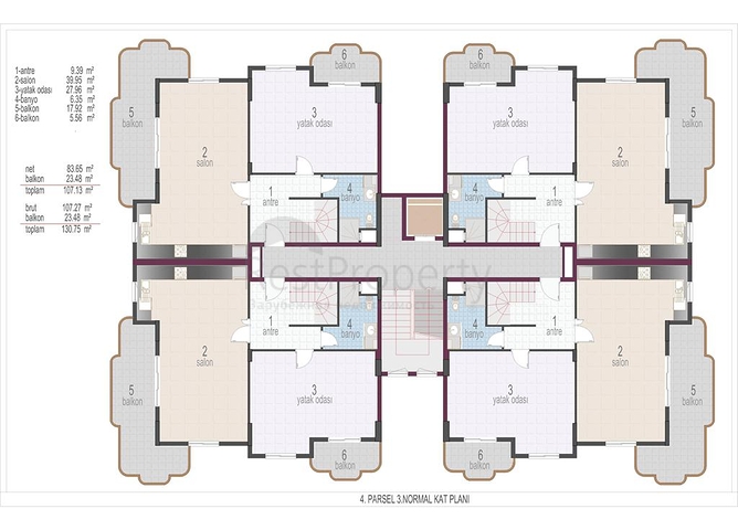 شقق ضمن مجمع فاخر في أوبا / ألانيا 