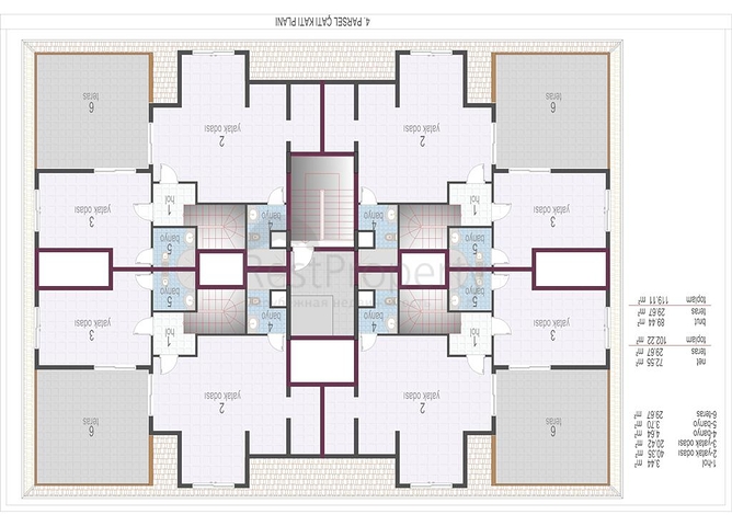 شقق ضمن مجمع فاخر في أوبا / ألانيا 
